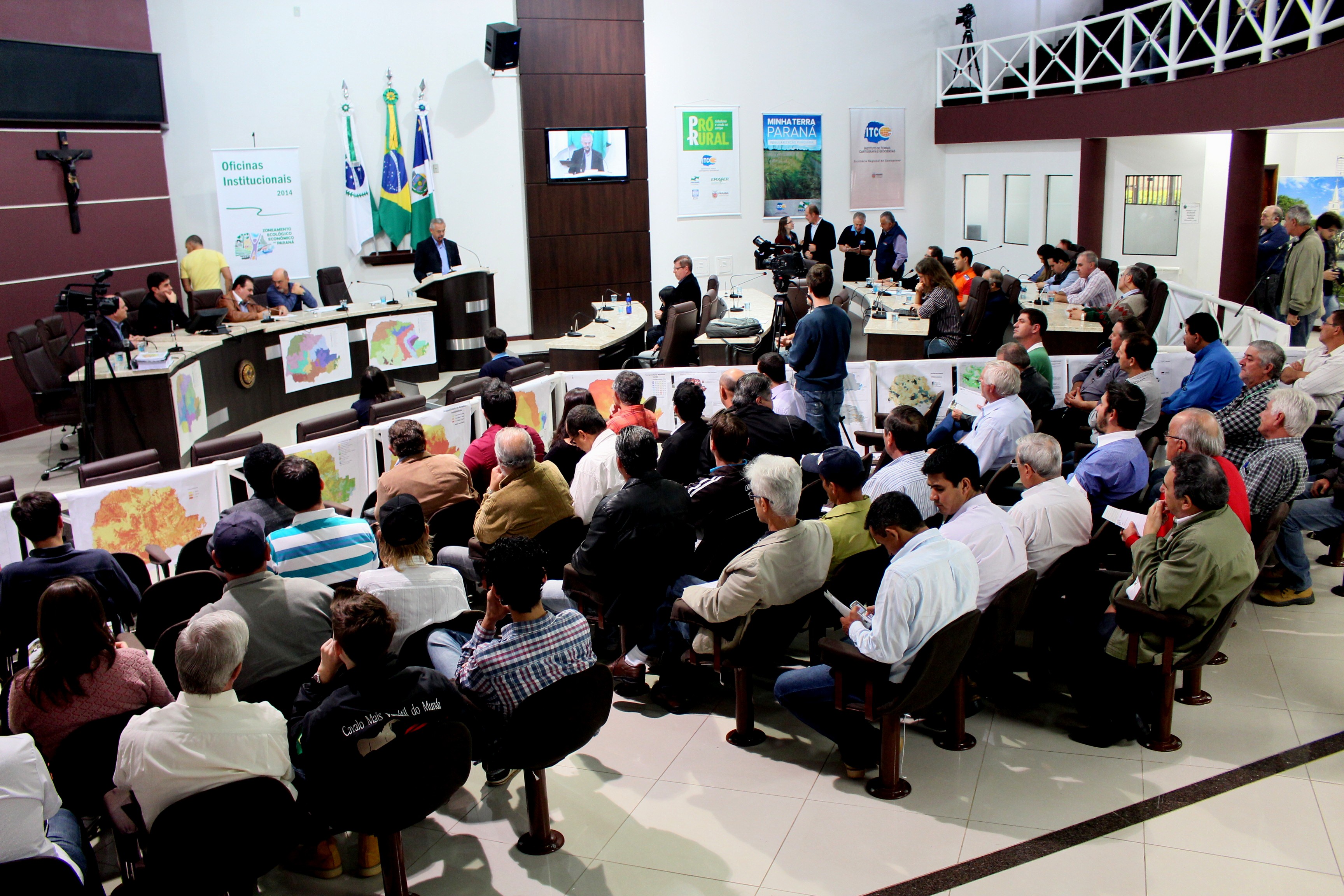 Câmara é palco de evento para apresentação dos resultados do ZEE-PR