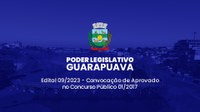 Edital 09/2023 - Convocação de Aprovados