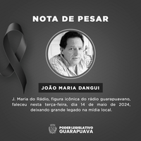 Nota de Pesar - J. Maria do Rádio