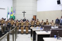 Policiais Militares são homenageados pelo Legislativo Municipal