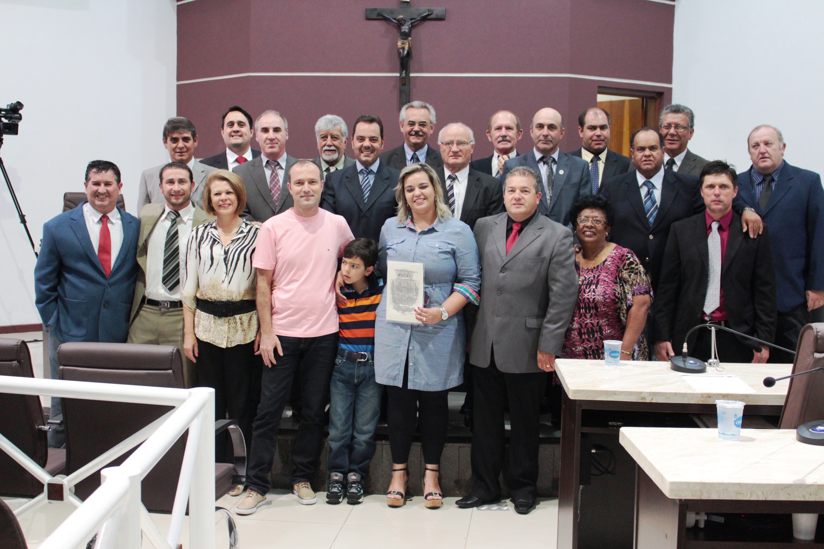 Professora Carolina Merisio é homenageada pela Câmara