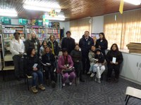 Vereador visita escola municipal Irene Guimarães Pupo